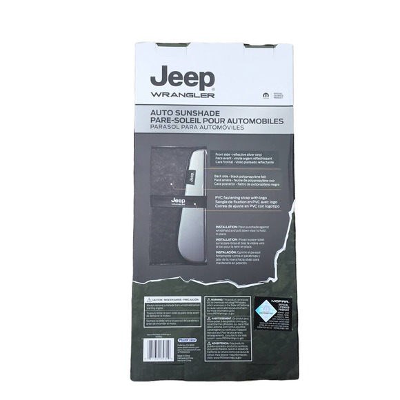 Jeep Wrangler Sunshade New in Box Jeep 1996-2020 - Picture 4 of 4